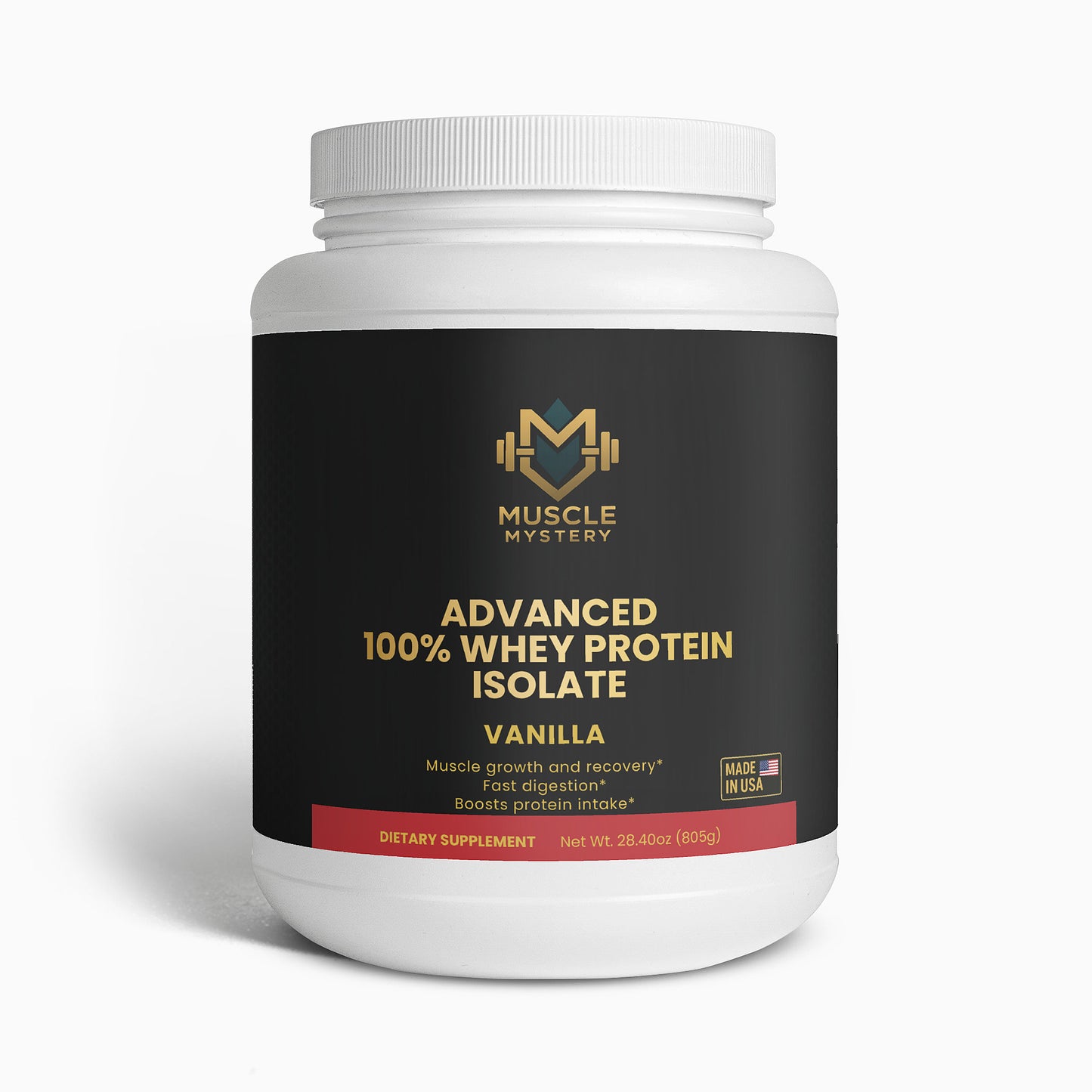 Advanced 100% Whey Protein Isolate (Vanilla)