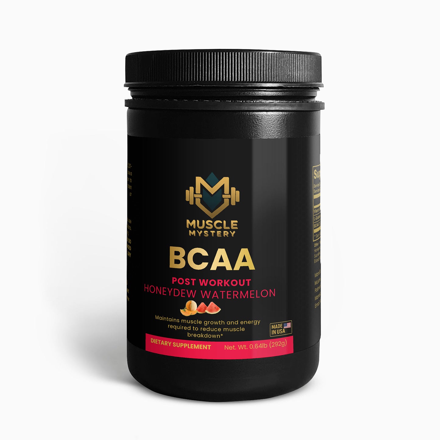 BCAA Post Workout Powder (Honeydew/Watermelon)