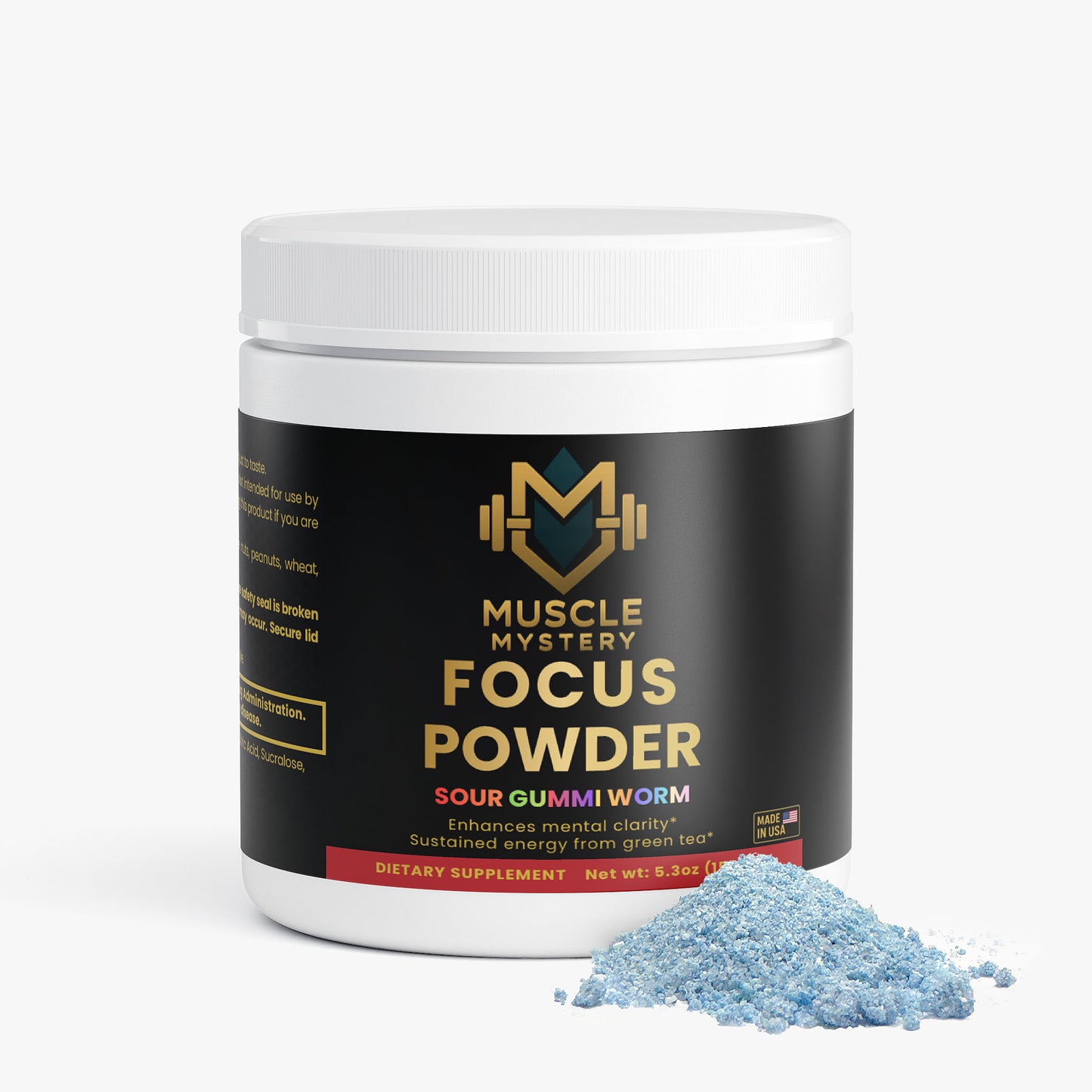 Focus Powder (Sour Gummi Worm)